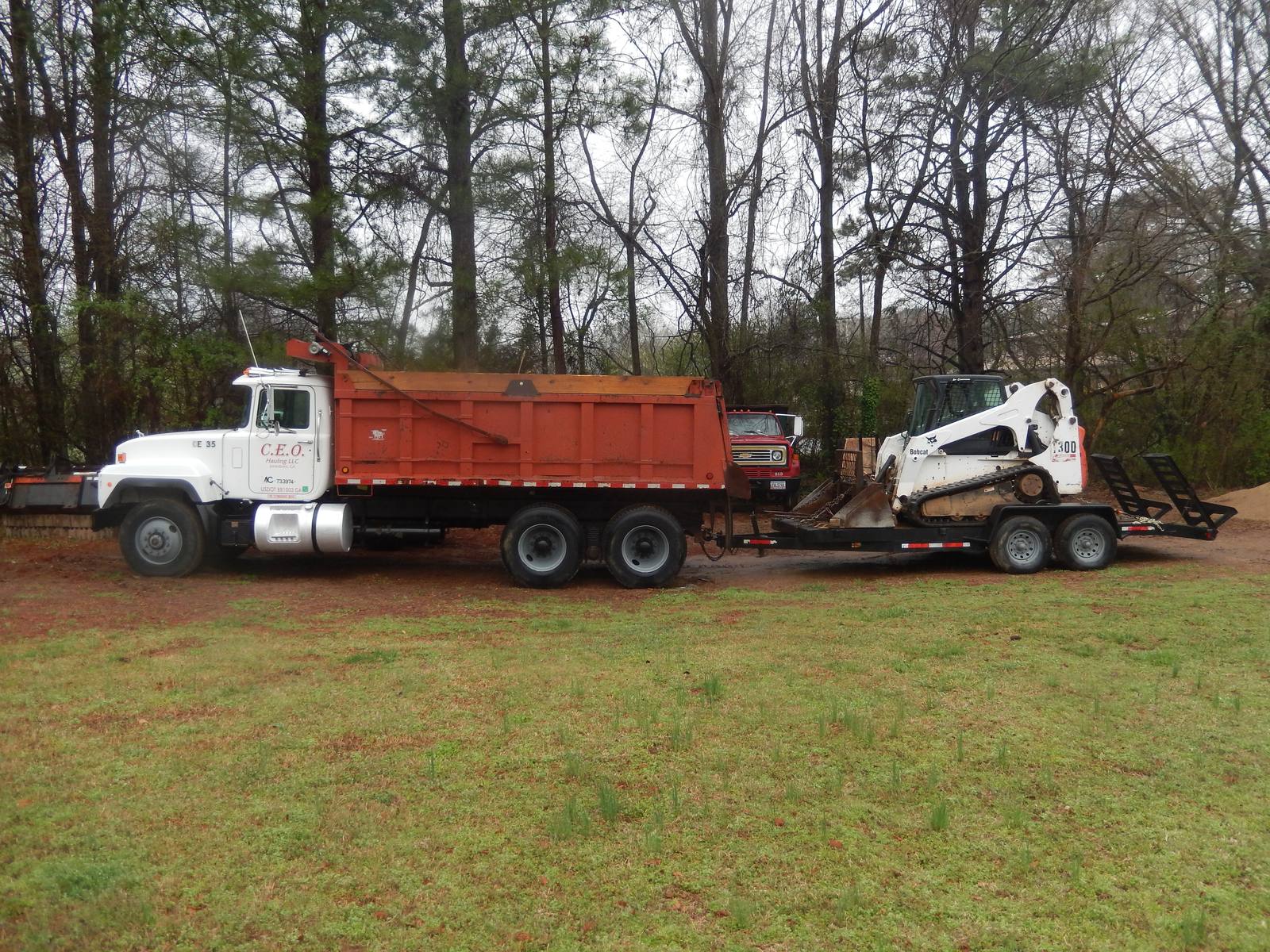 CEO Hauling job site