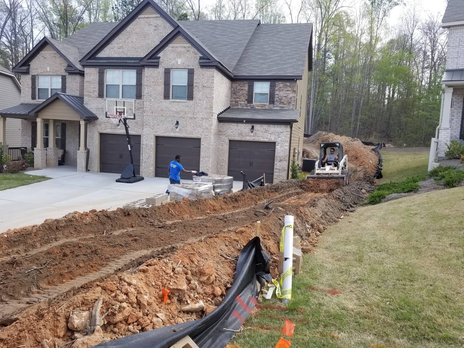 CEO Hauling job site